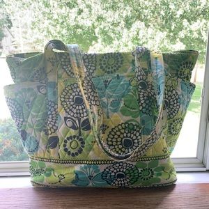 Vera Bradley Limes Up Pattern Tote